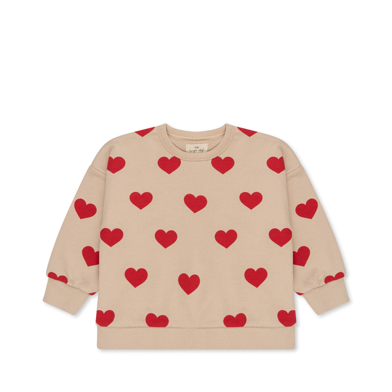 [Konges slojd] Lou Sweatshirt GOTS -  Coeur