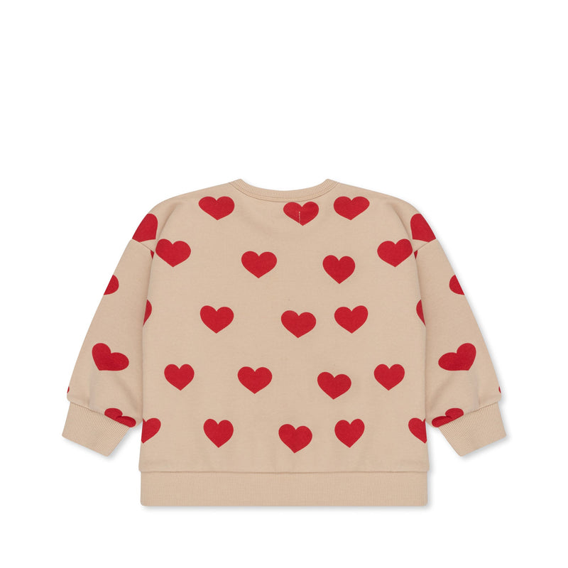 [Konges slojd] Lou Sweatshirt GOTS -  Coeur