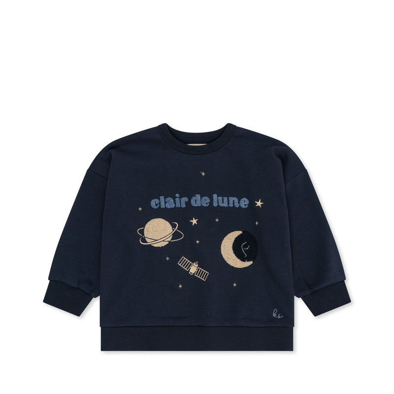 [Konges slojd] Lou Sweatshirt GOTS - Total Eclipse