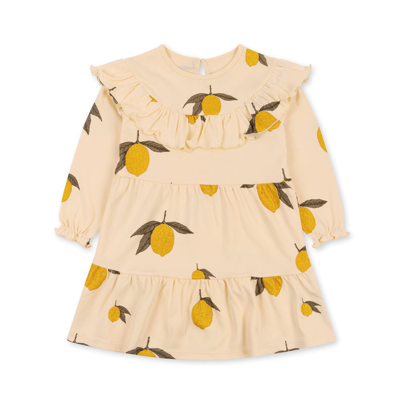 [Konges slojd] Malli Glitter Dress Gots – Mon Grand Lemon Glitter