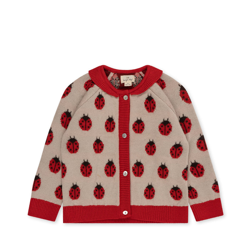 [Konges slojd] belou cardigan - ladybug