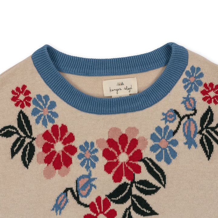 [Konges slojd] Eli Strickkleid GOTS - Blume