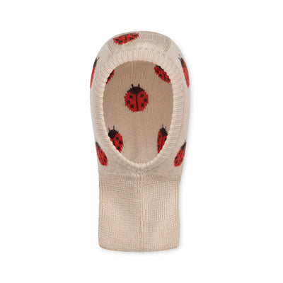 [Konges slojd] Belou Knit Balaclava - Ladybug