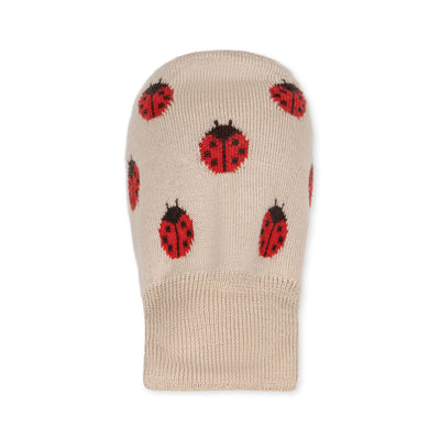 [Konges slojd] Belou Knit Balaclava - Ladybug