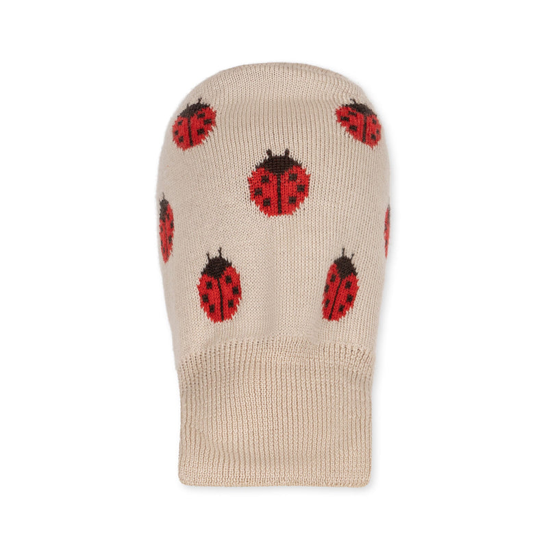 [Konges slojd] Belou Knit Balaclava - Ladybug