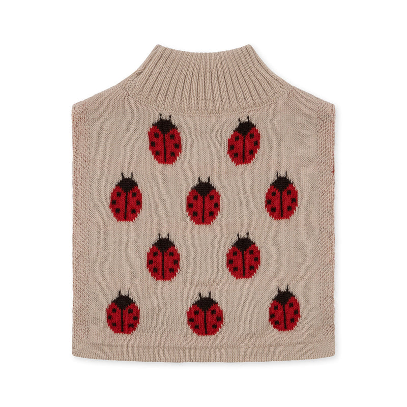 [Konges slojd] Belou Knit Neckwarmer - Ladybug