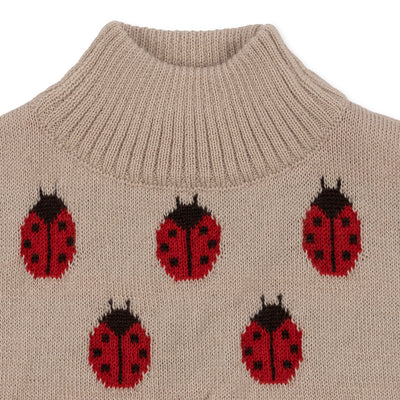 [Konges slojd] Belou Knit Neckwarmer - Ladybug