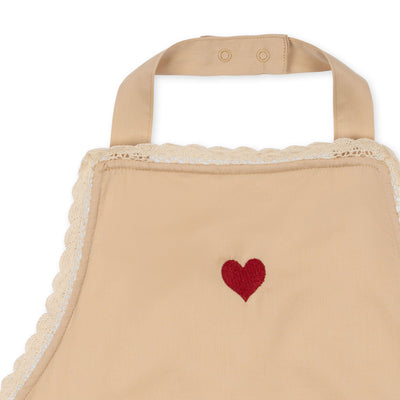 [Konges slojd] Kids Apron Scallop - Smoke Gray