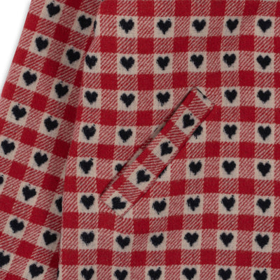 [Konges slojd] Nela Coat – Red Dahlia Check