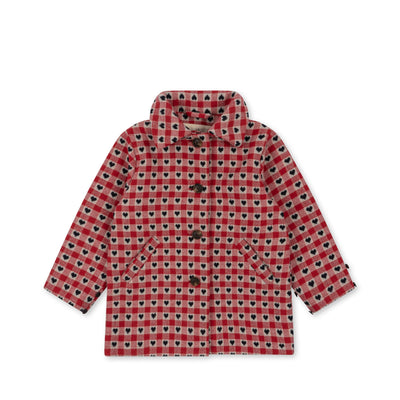 [Konges slojd] Nela Coat – Red Dahlia Check