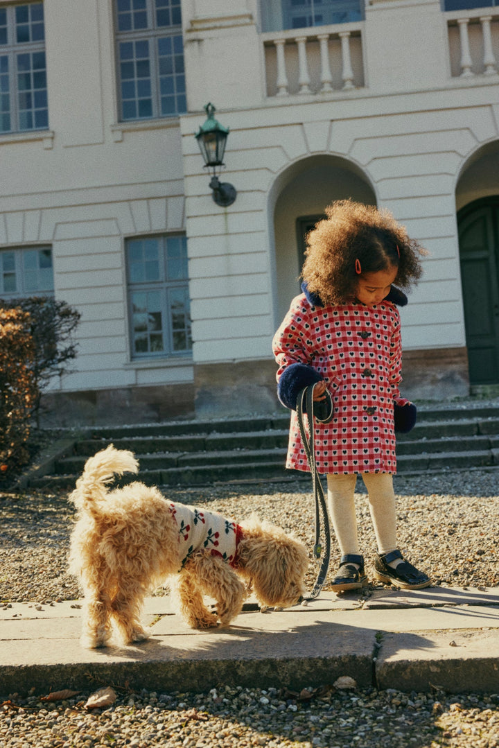 Konges slojd] Nela Coat - Red Dahlia Check – Happy little attic