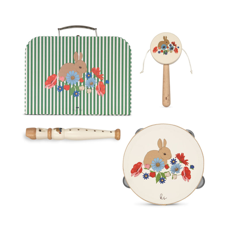 [Konges slojd]  Wooden Music set - Bunny FSC