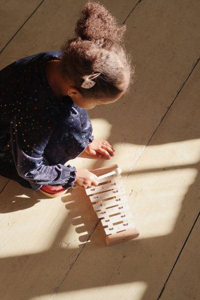 [Konges slojd] Wooden Music Xylophone - Lemon