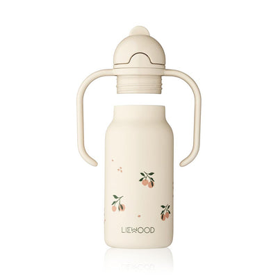 [Liewood] Kimmie Steel Water Bottle 250ml - Peach / Sea shell