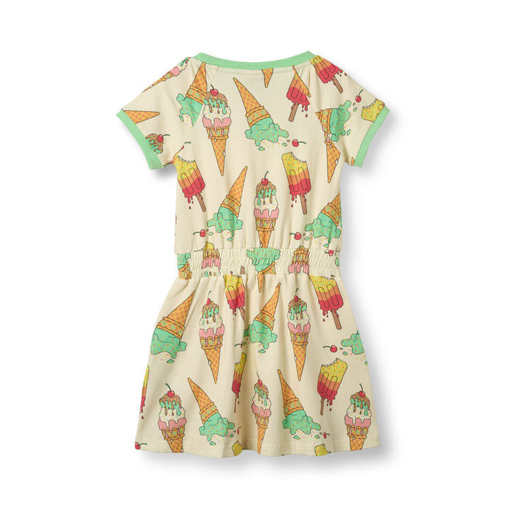 [Smafolk] Short-sleeved dress with ice cream