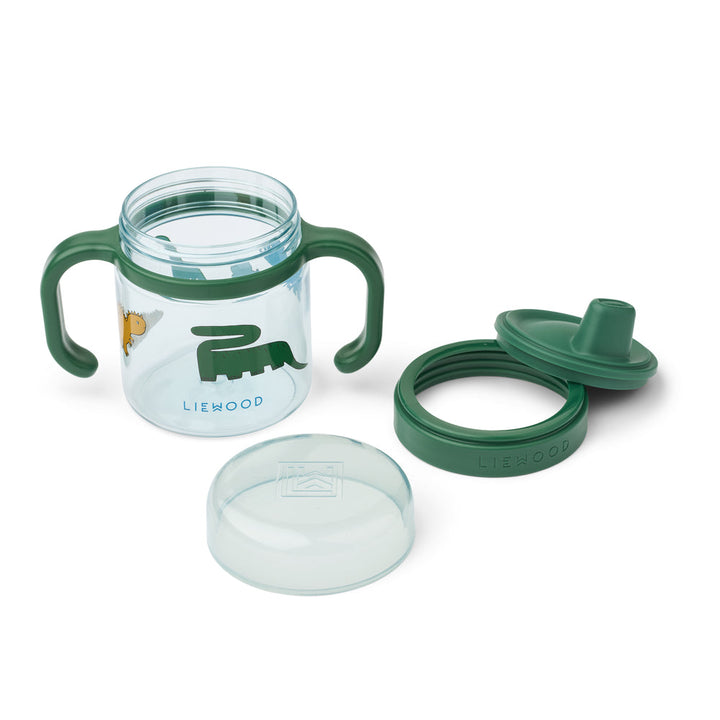 [Liewood] Kylo Tritan Sippy Cup 280ml - Dinosaurs / Mist