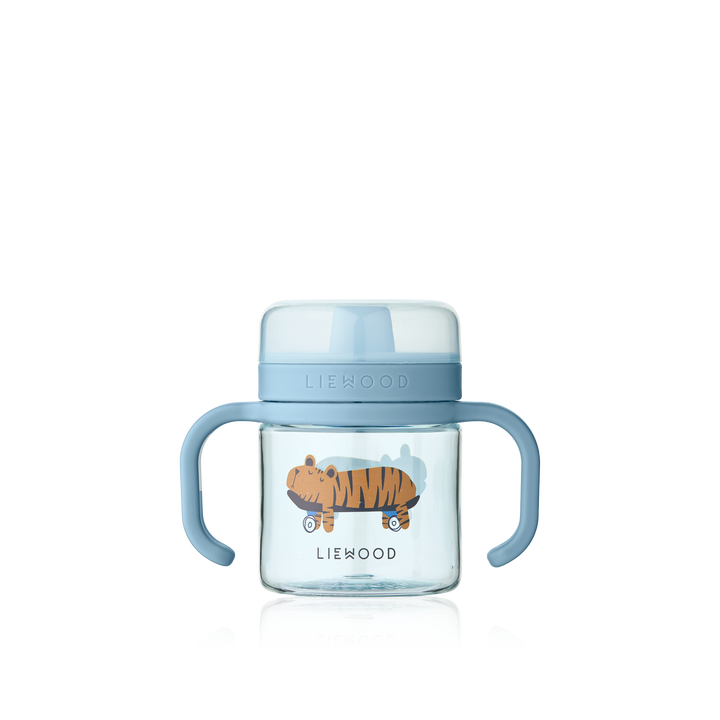 [Liewood] Kylo Tritan Sippy Cup 280ml - Fun / Beach blue