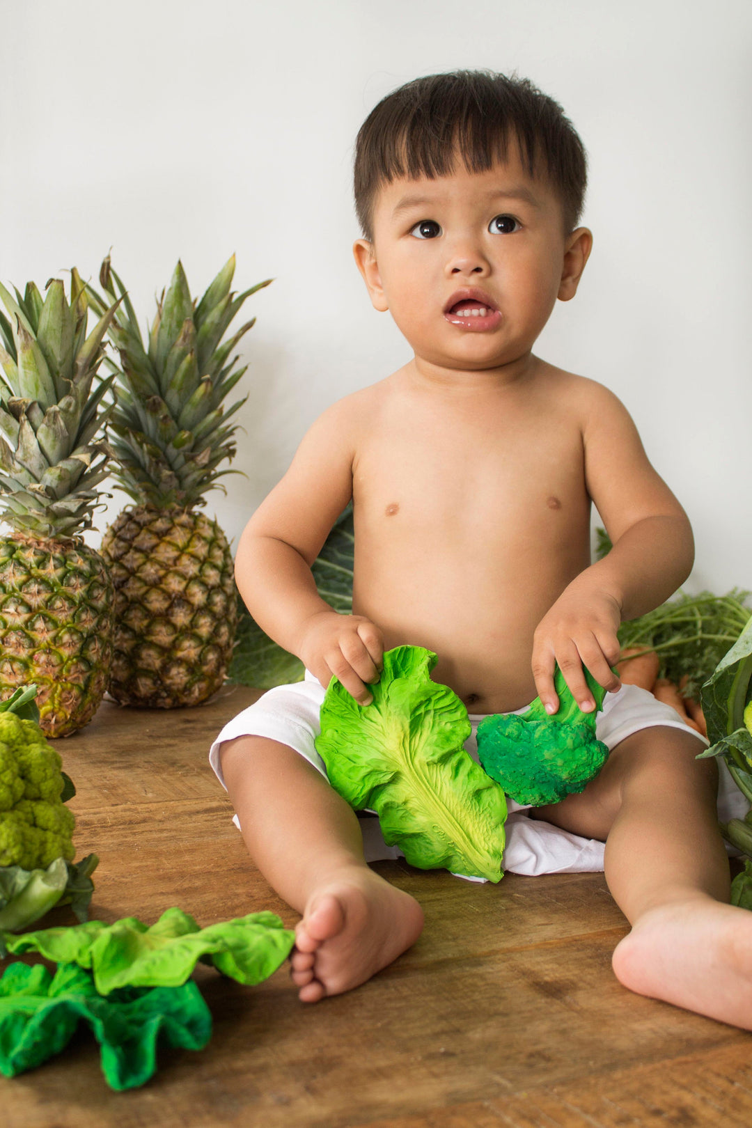 [Oli&Carol] Kendall The Kale  Baby Teether