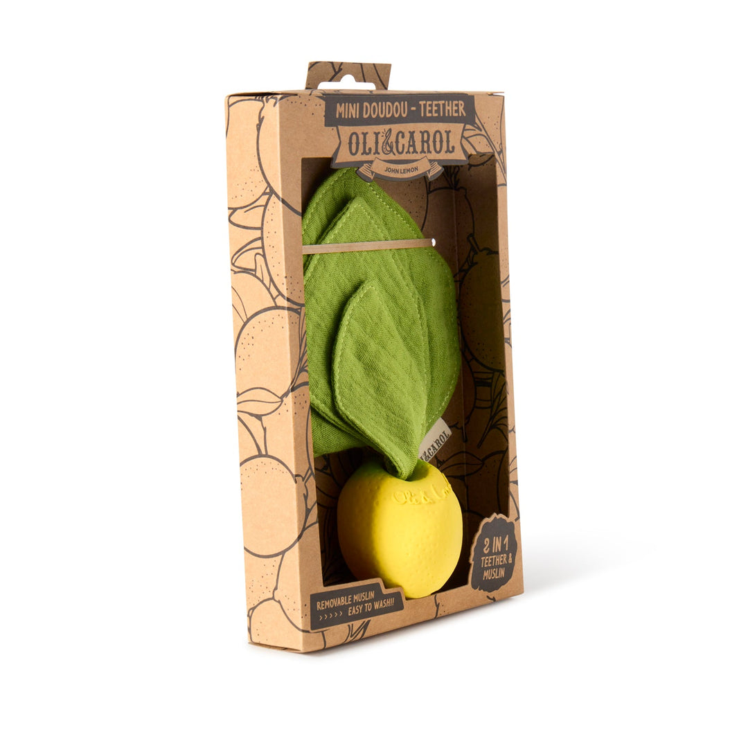 [Oli&Carol]Lemon Mini Doudou Teether