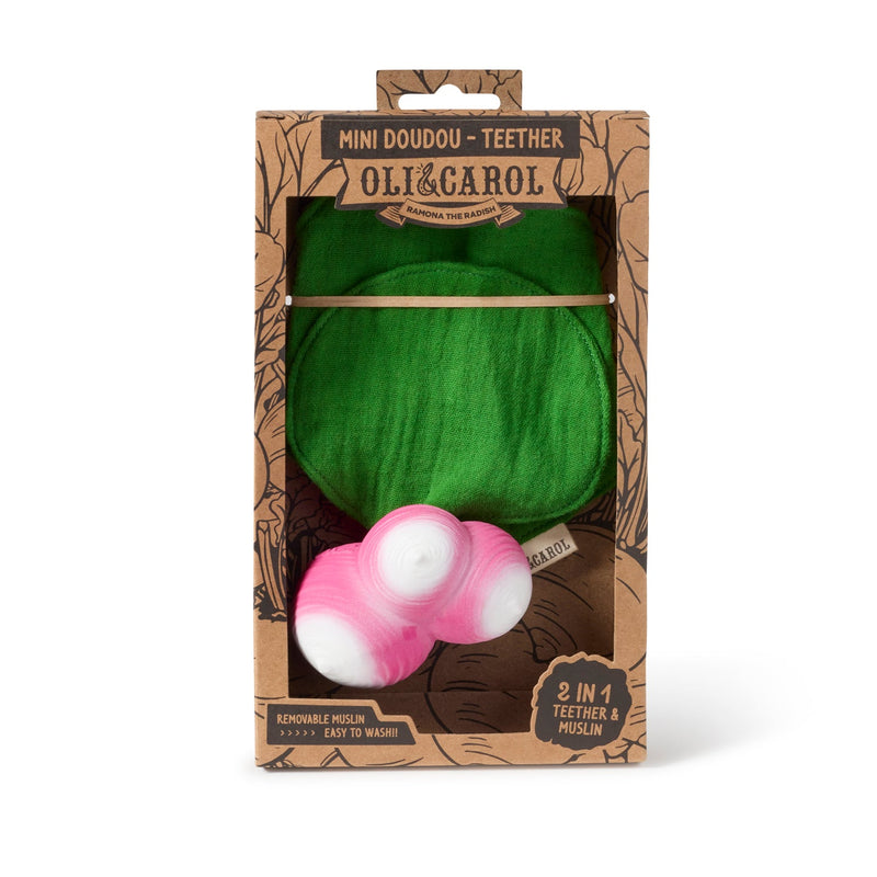 [Oli&Carol] Ramona the Radish Mini Doudou Teether