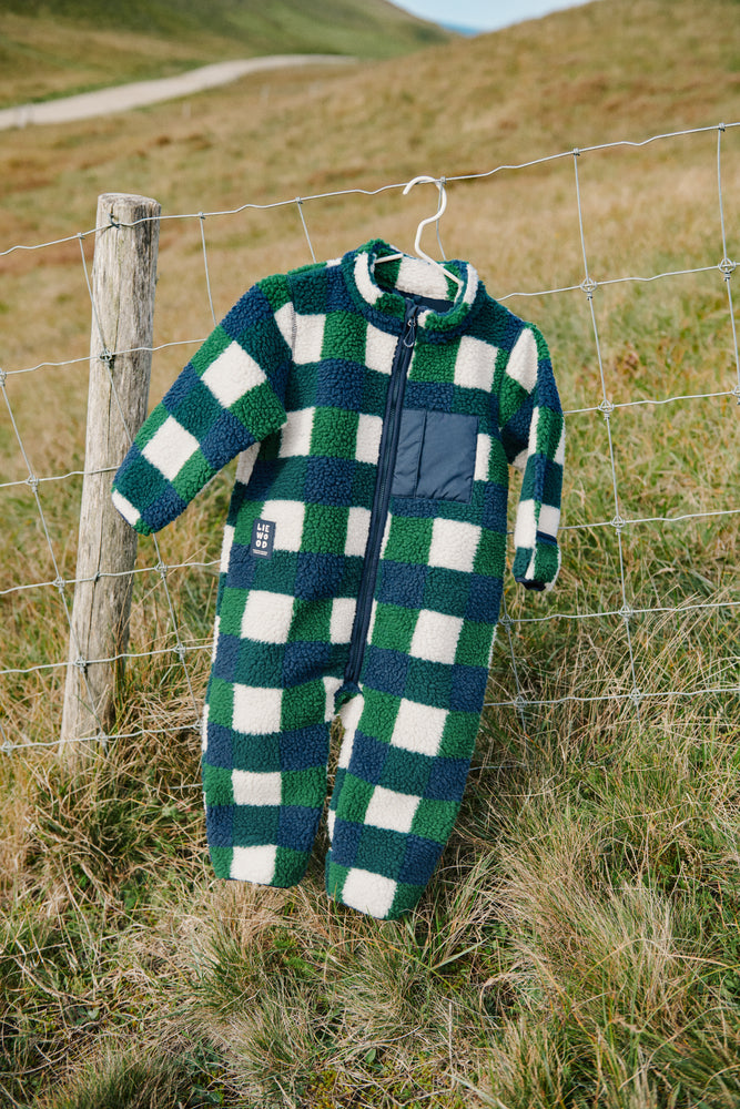 [Liewood]Nolano Pile Jumpsuit - Mega Check/Bright Garden
