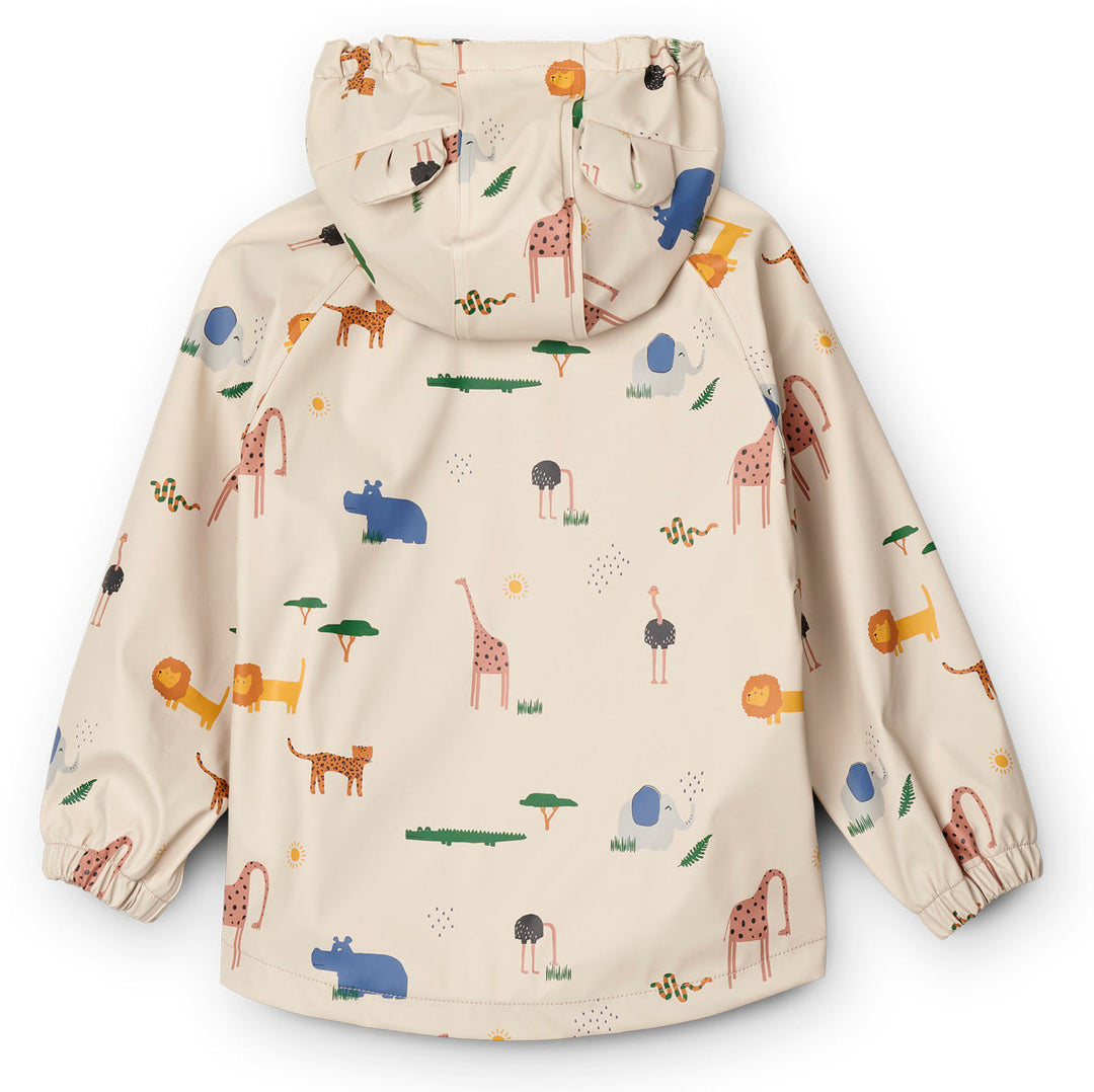 LIEWOOD BLAKE SOFTSHELL COAT RAINCOAT MINI RAINBOW LOVE SANDY 1-3Y LIEWOOD BLAKE SOFTSHELL COAT RAINCOAT MINI RAINBOW LOVE SANDY 1-3Y