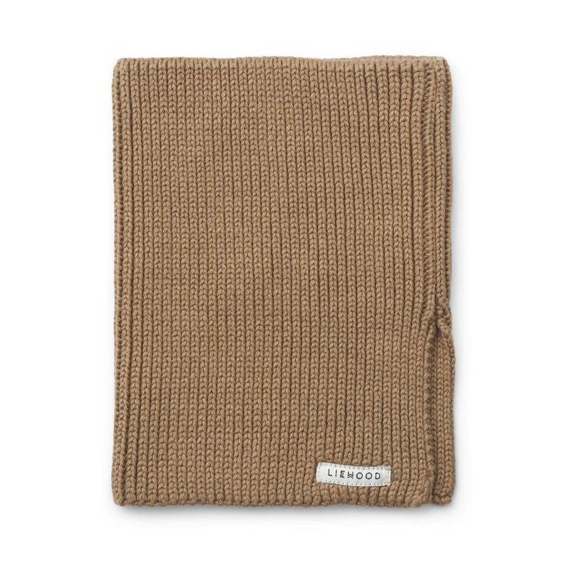 [Liewood][One size]  Mathias Cotton Neck Warmer - Oat