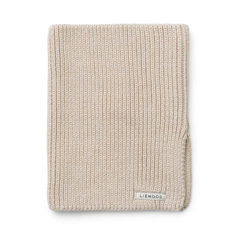 [Liewood][One size]  Mathias Cotton Neck Warmer - Sandy