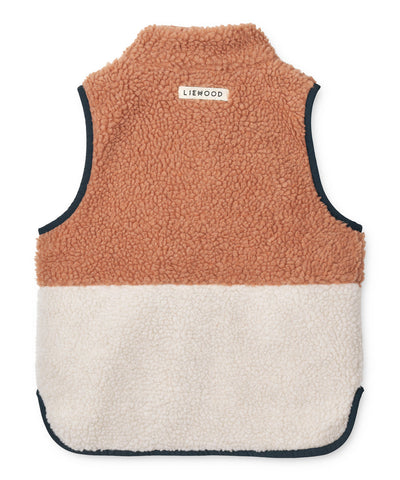 [Liewood] Vada Pile Vest - Tuscany rose mix