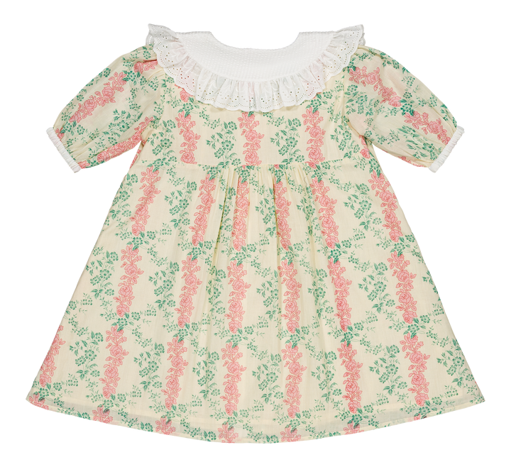 [Bachaa] Lemon Tree Robe Dress - Arabesque print
