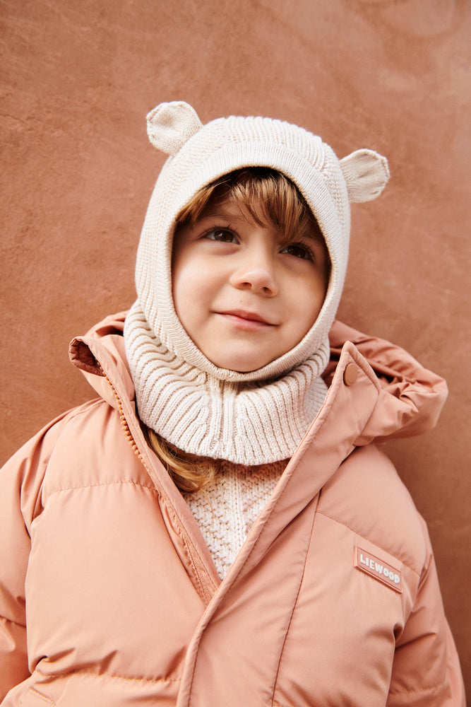 [Liewood] Hanibal Bear Balaclava- Sandy
