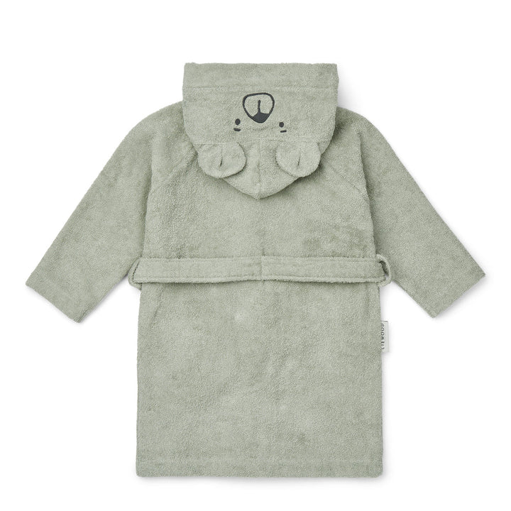 [Liewood] Lily Bear Bathrobe - Dove Blue