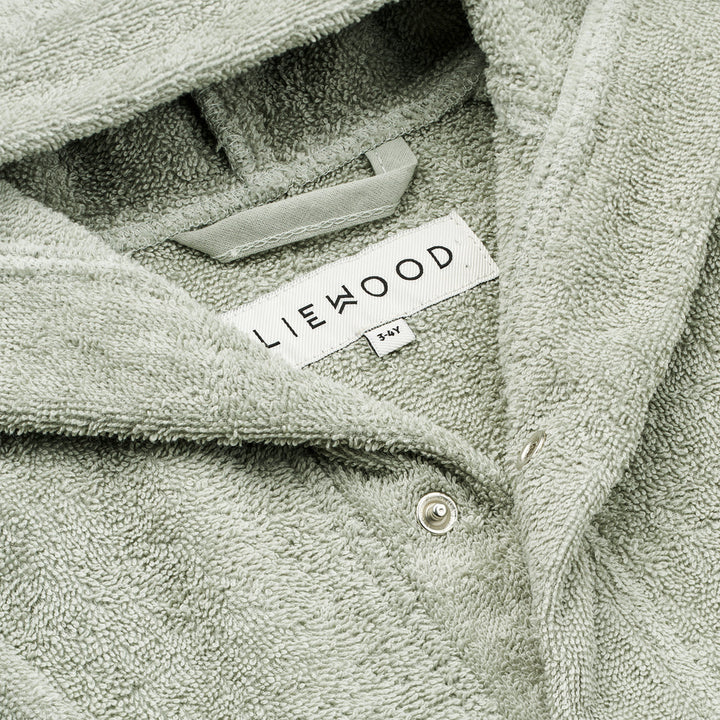 [Liewood] Lily Bear Bathrobe - Dove Blue