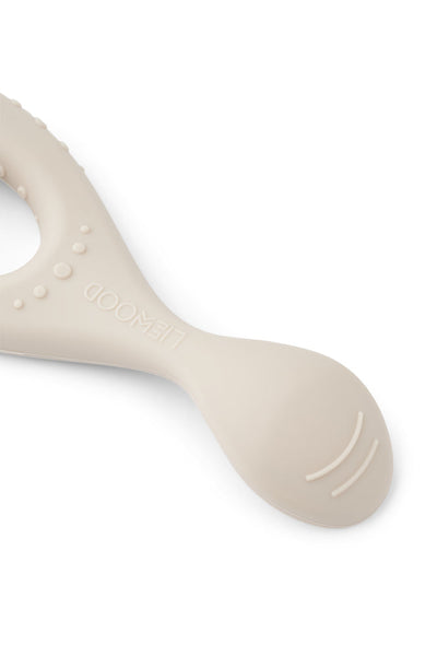 [Liewood] Liva Silicone Spoon 4-Pack - Sandy Multi Mix