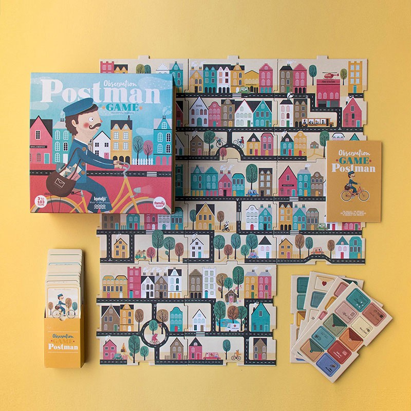 [Londji] Postman Brettspiel 