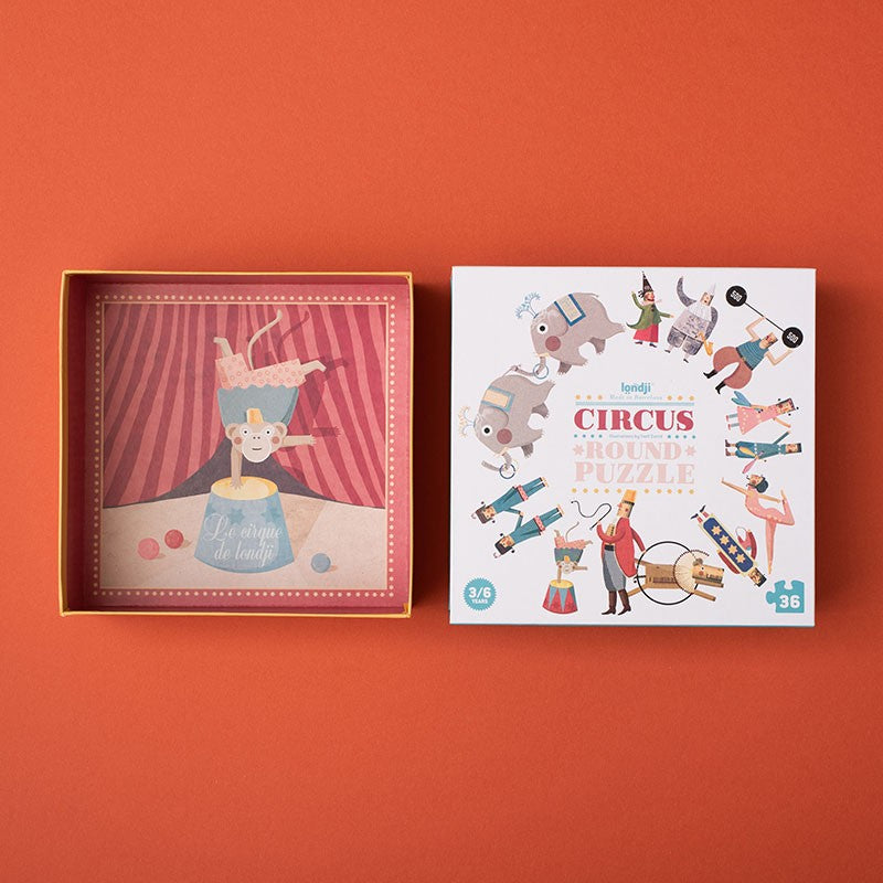 [Londji] Circus Round Puzzle