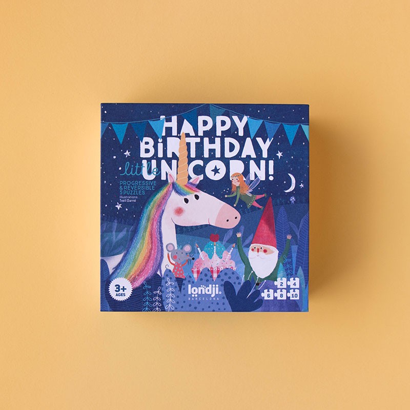 [Londji] Alles Gute zum Geburtstag, Einhorn 