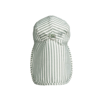 [Liewood] Lusio Seersucker Sun Hat - Y/D Stripe Perppermint / Cream