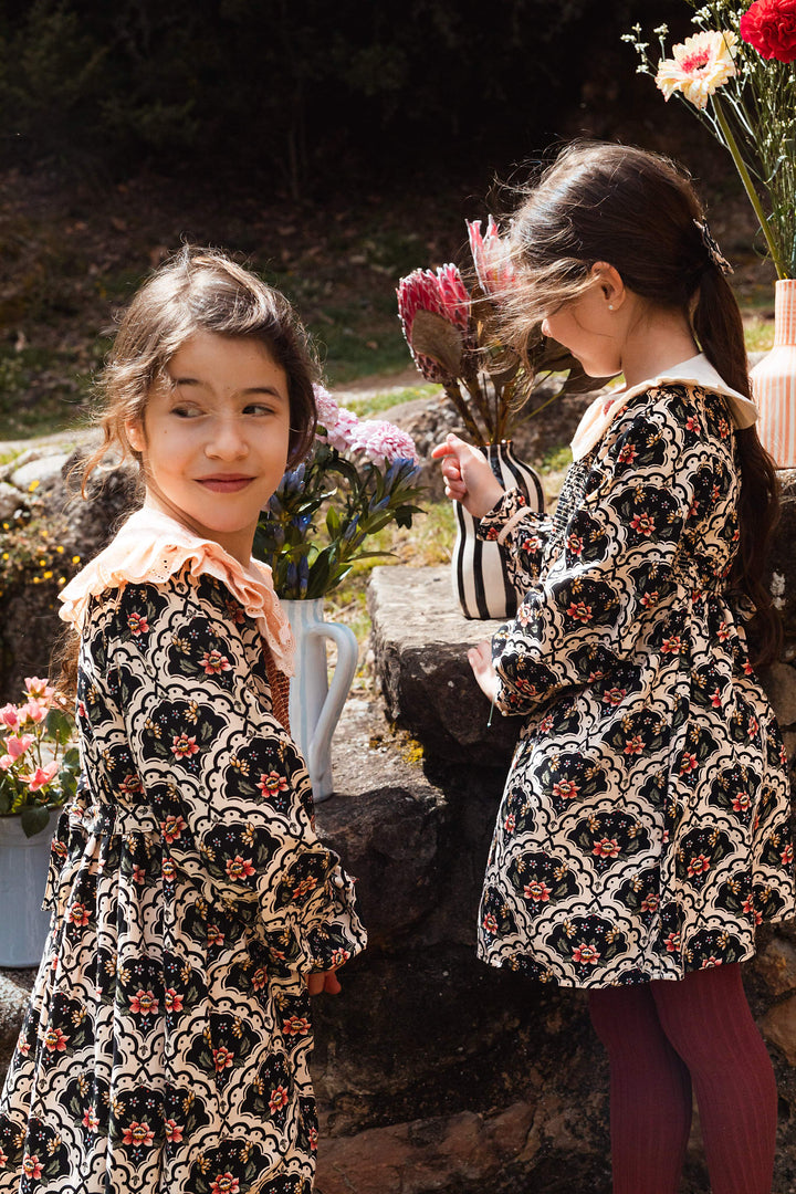 [Bachaa] Sweetie Robe Dress - Lovely Print