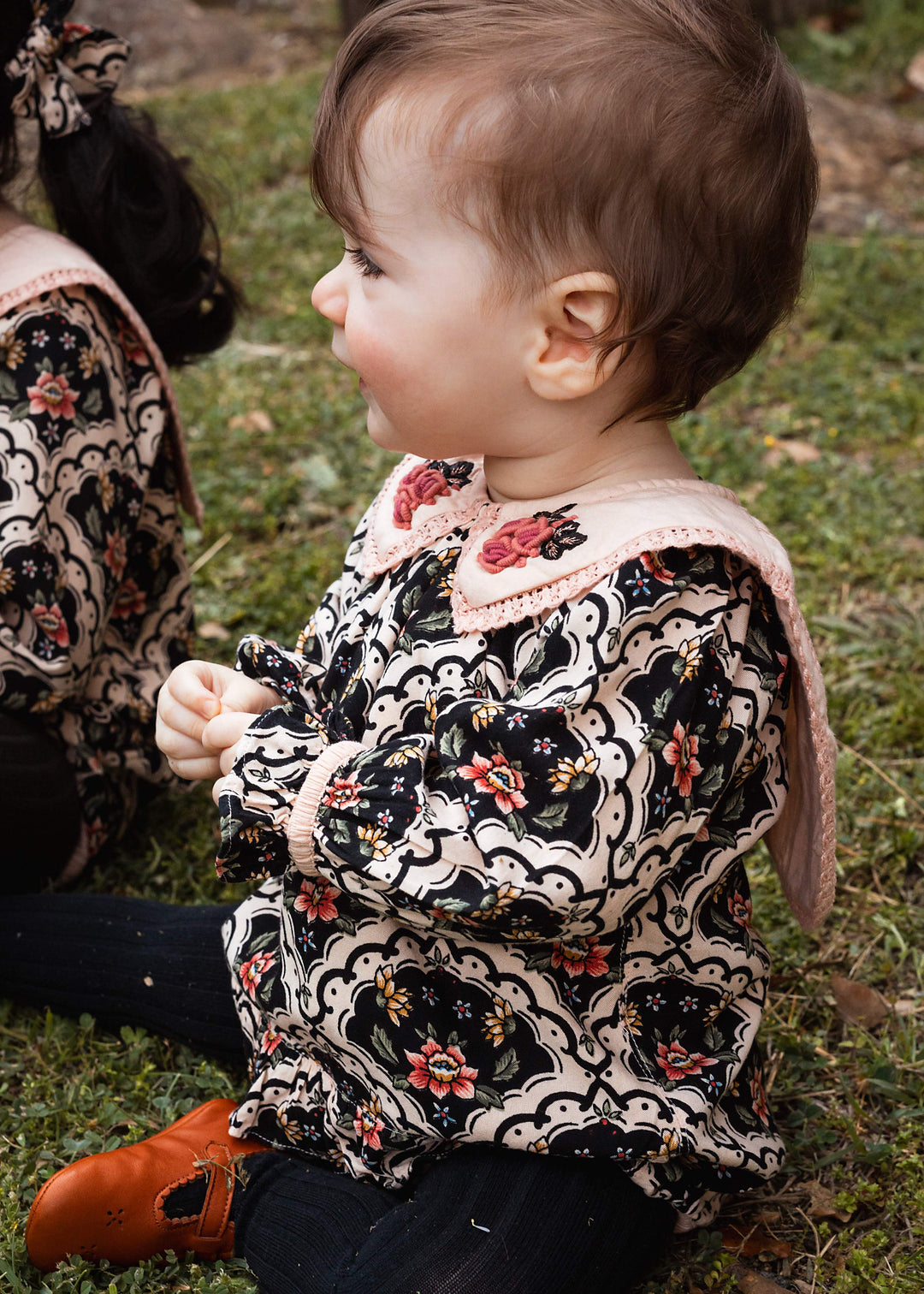 [Bachaa] Cup Cake Romper - Lovely Print