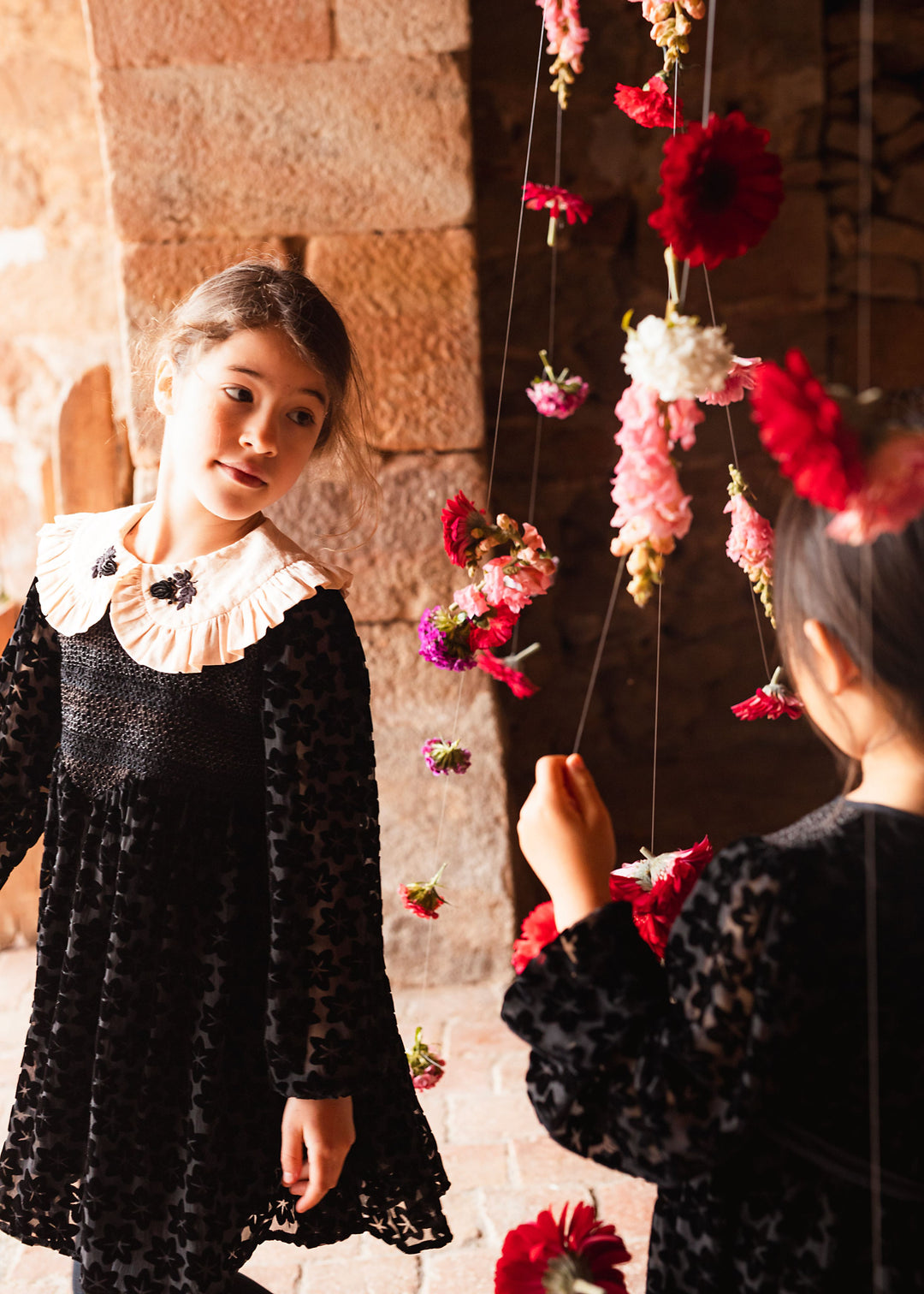 [Bachaa] Queen Robe Dress - Black