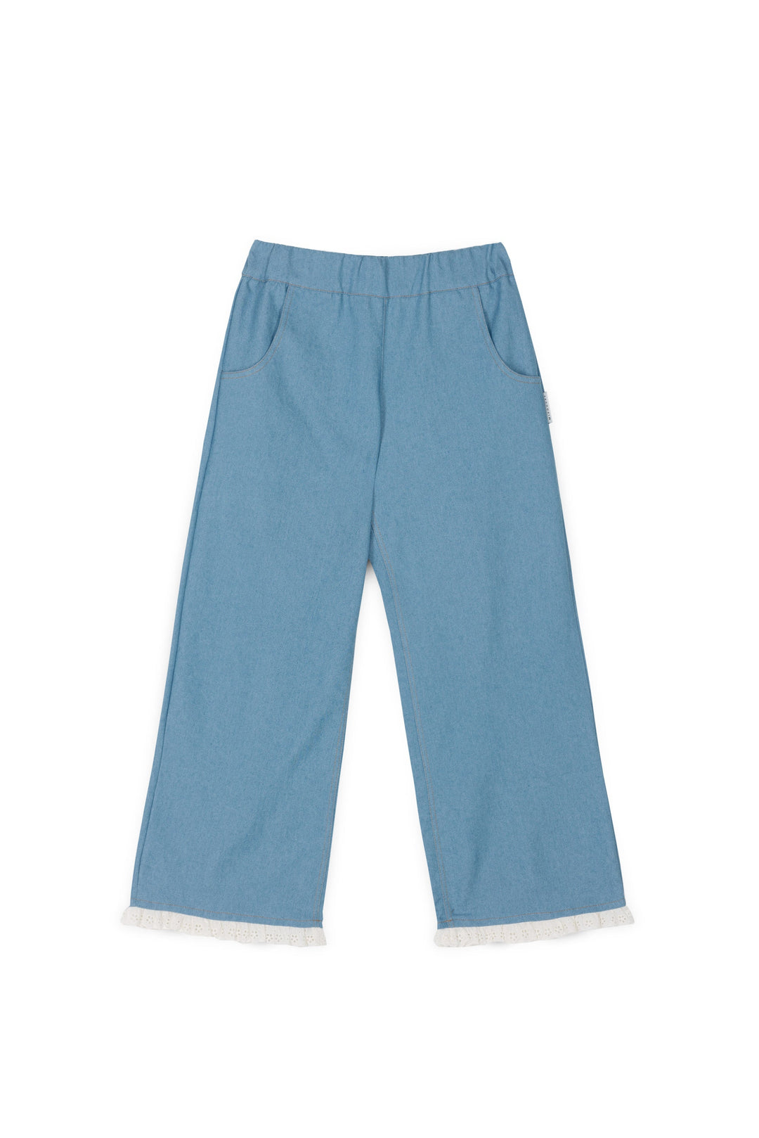 [Mipounet] Aroa Denim Pants - Light Blue
