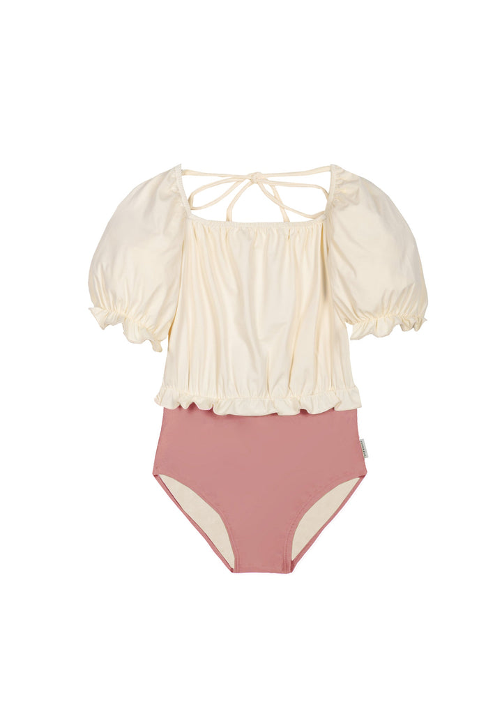 [Mipounet] Elise Swimwear - Ecru/Terracota