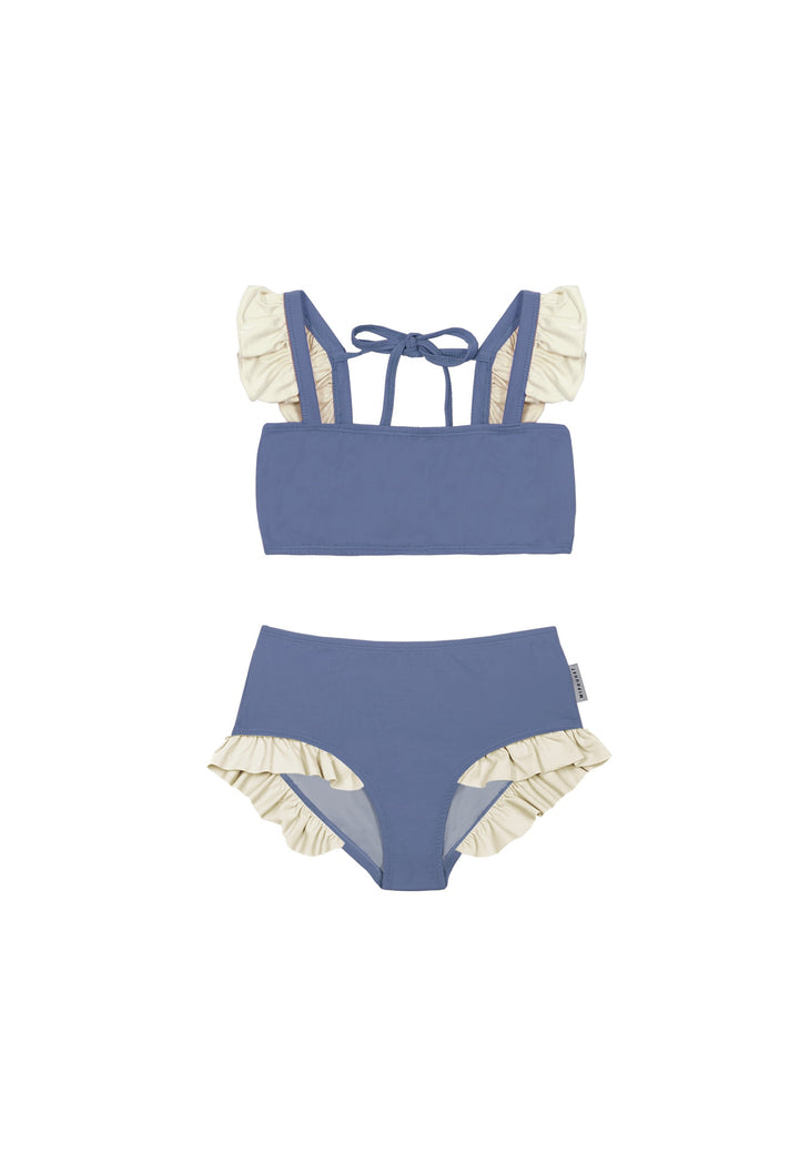 [Mipounet]Lona Swimwear - Ecru/Blue