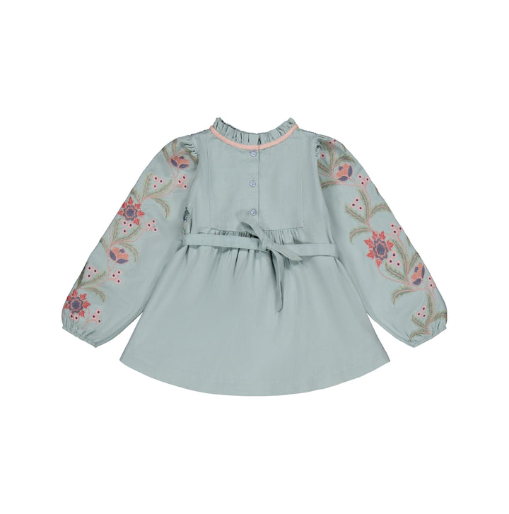 [Bachaa] Ma Cherie Blouse/ Short Dress - Blue