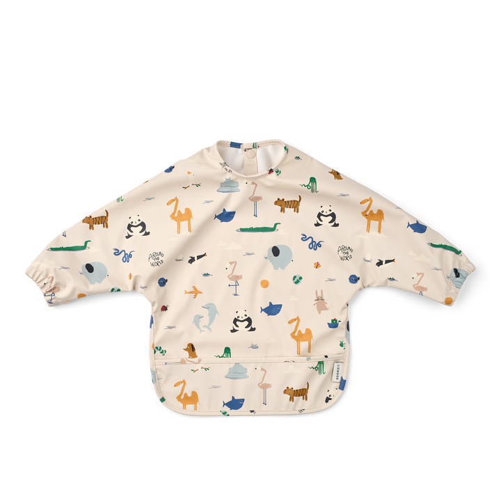 [Liewood] Merle Cape Bib - Around The World / Sandy