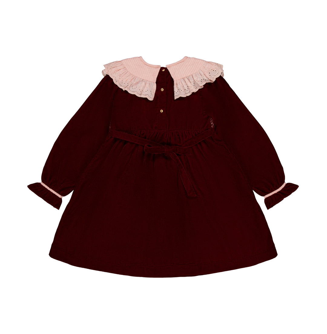 [Bachaa] Mi Amor Robe Dress - Burgundy