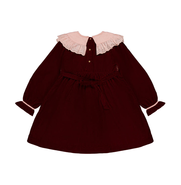 [Bachaa] Mi Amor Robe Dress - Burgundy