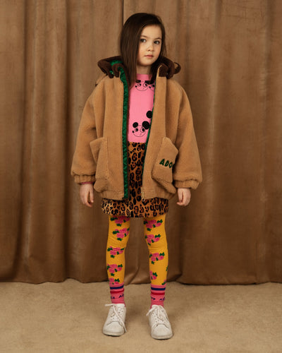 [Mini Rodini] Adored Jacke aus Kunstpelz