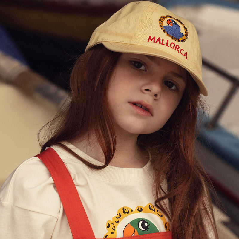 [Mini Rodini] Mallorca Patch Dungarees - Red